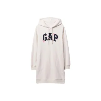GAP Sakura Collection Long-Sleeved Dresses Women's Beige