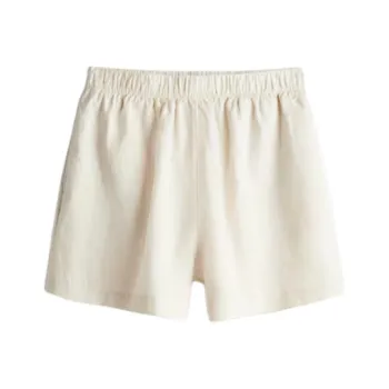 H&M Casual Shorts Women's Natural White