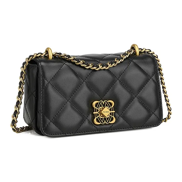 PIERRE CARDIN Top Grain Cow Leather Shoulder Bag, Crossbody Bag Regular Women's Multicolor-6