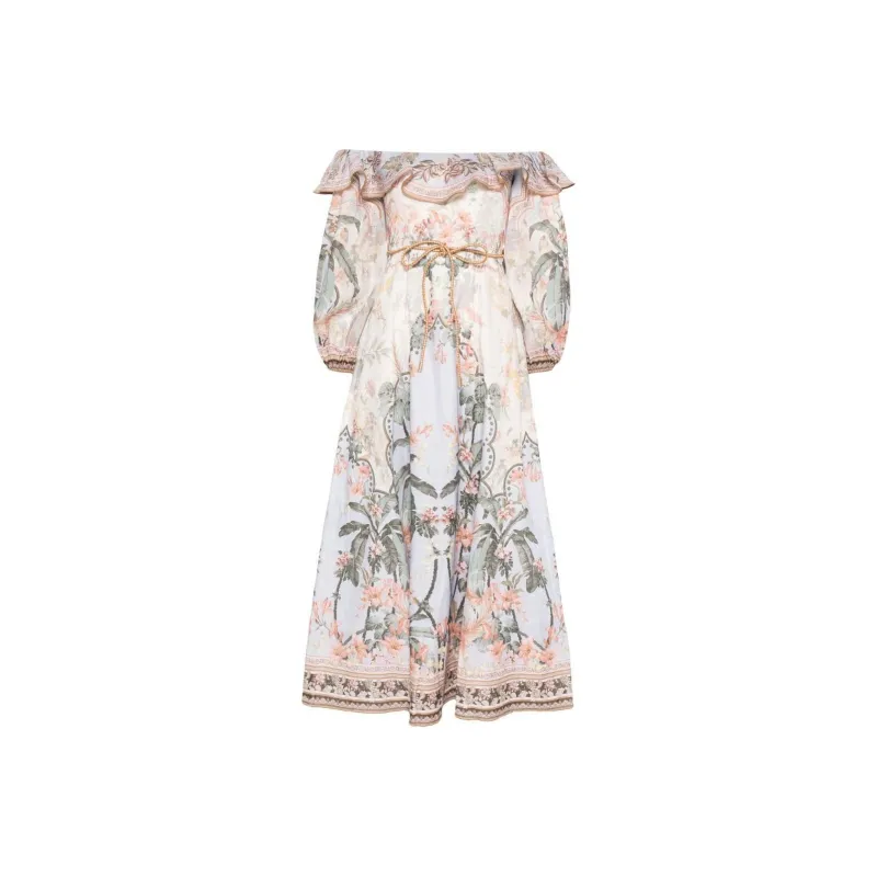 Zimmermann Wylie Midi Dress-0