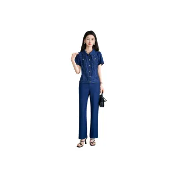 Mylan Casual Suit Women's Blue Measure