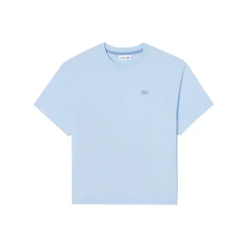 LACOSTE T Shirt Women's Light Blue