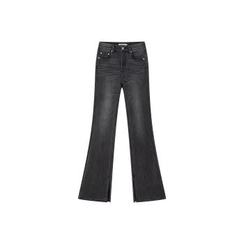 UOOYAA Jeans Women's Dark Gray