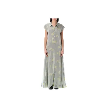 Acne Studios Short Sleeved Dress Women's Multicolor