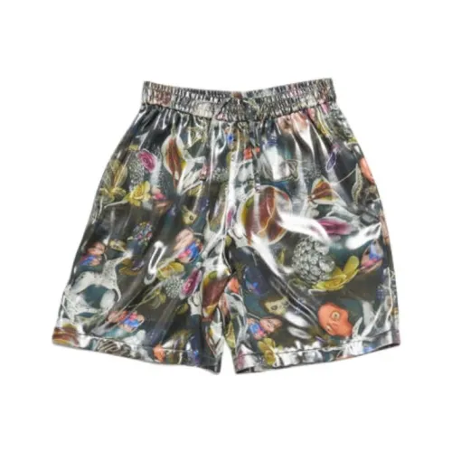 Acne Studios Printed Shorts Black Multicolor