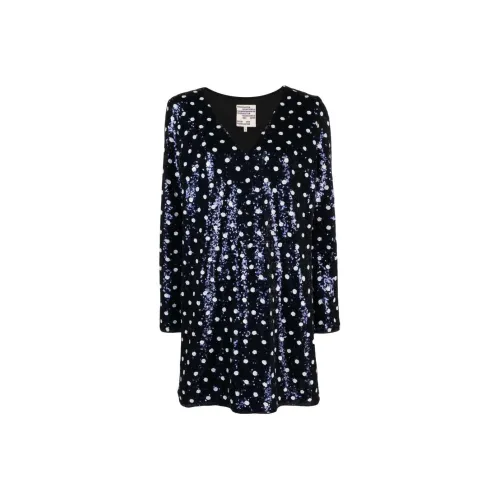 BAUM UND PFERDGARTEN Long-Sleeved Dresses Women's Navy