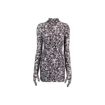 Vetements Long-Sleeved Dresses Women's Black