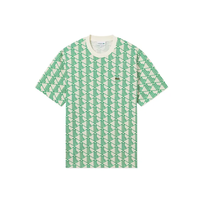 LACOSTE Monogram T shirt-0