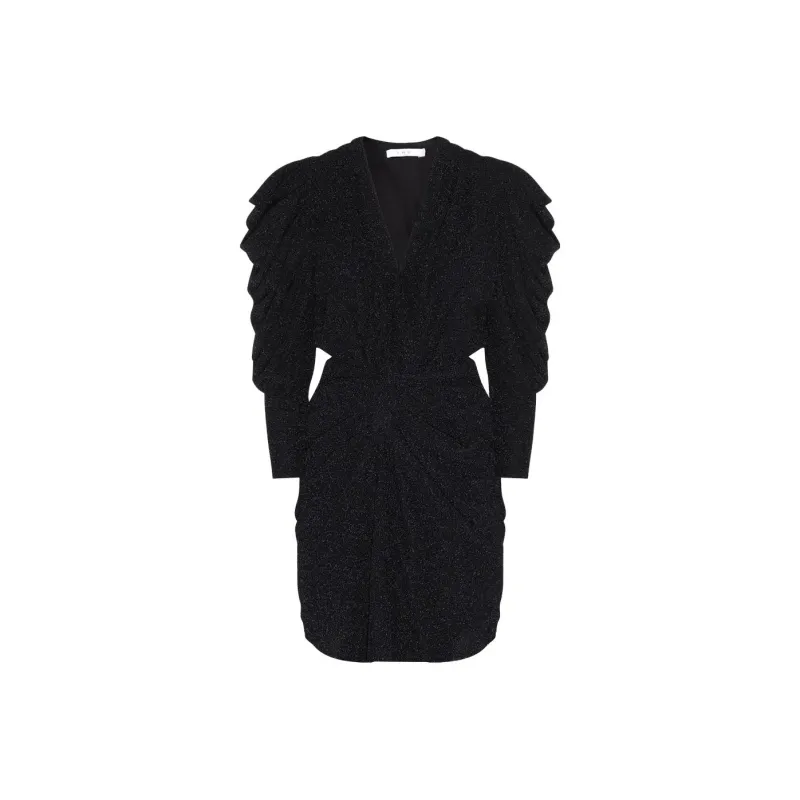 IRO NIGHT Long-Sleeved Dresses Women's Black-0