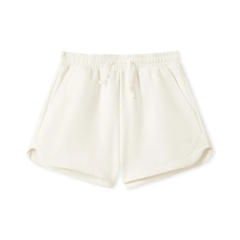 Skechers Sports Life Collection Casual Shorts Women's Marshmallow White-0