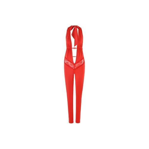 I.AM.GIA ASTORA JUMPSUIT Jumpsuit Women's RED/Red