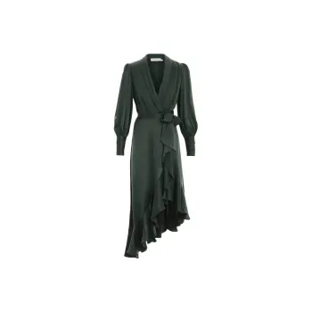 Zimmermann Long-Sleeved Dresses Women's Green