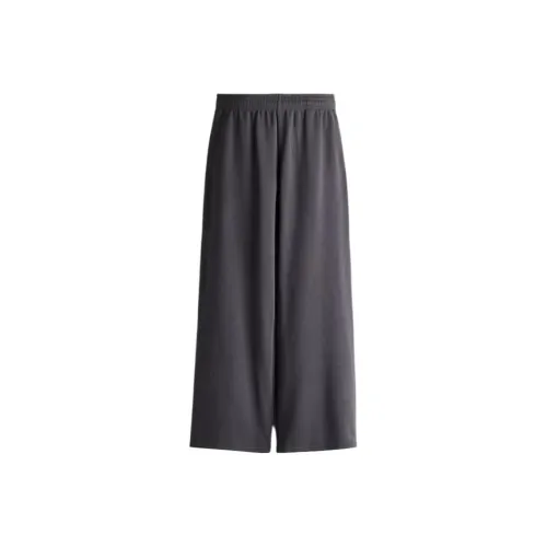 H&M Knitted Sports Pants Women's Dark Gray