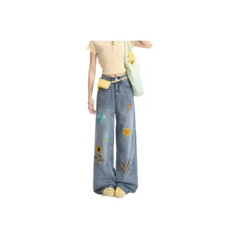 Concubine Zhu Jeans Women's Blue