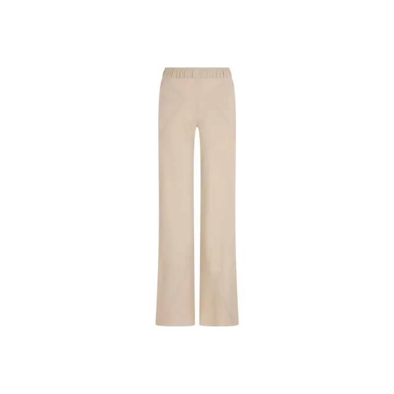 GIORGIO ARMANI Triple Silk Georgette Flared Trousers-0