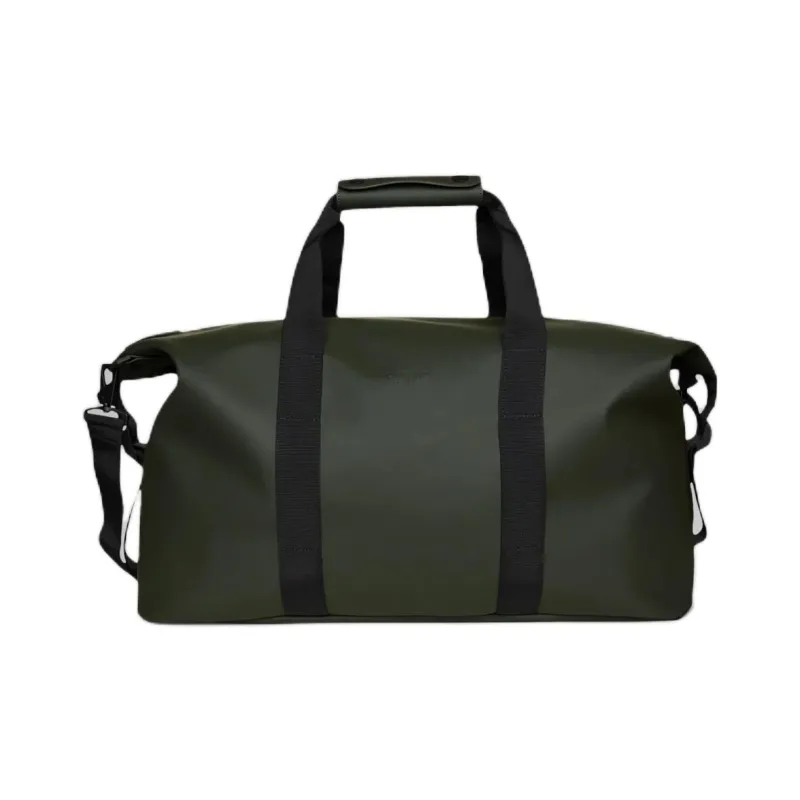 Rains Polyester One Shoulder Handbag, Travel Bag 36L Unisex Green-0