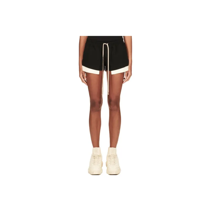 RICK OWENS Fog Exposed pockets Mini Shorts-0