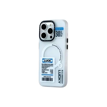 Wei Xin Acrylic Material Trendy Label Phone Cases Compatible With IPhone 16/15 Pro Max/Apple 13/14 Pro/Max