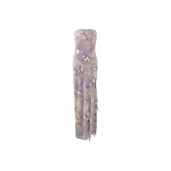 Tiger Mist THEO MAXI DRESS Sleeveless Dress Women's Gray