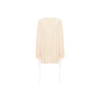 Chloé Jacquard Silk Mini Dress