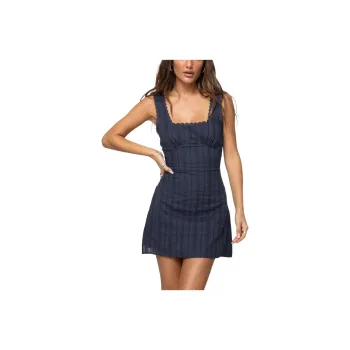 PRINCESS POLLY DASHA MINI DRESS Sleeveless Dress Women's NAVY/Marine Blue