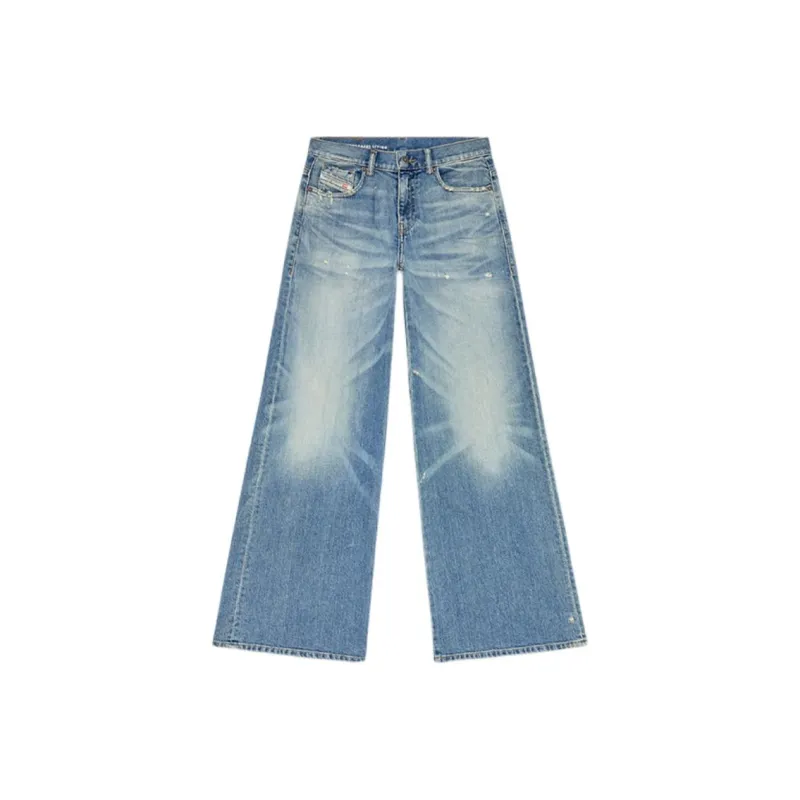 DIESEL D Akemi Cotton blend Jeans-0