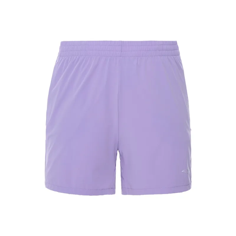 Anta Running Collection Casual Shorts Women's Chestnut Purple-0