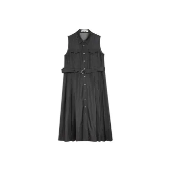 Omont Sleeveless Dress Women's Gray Black