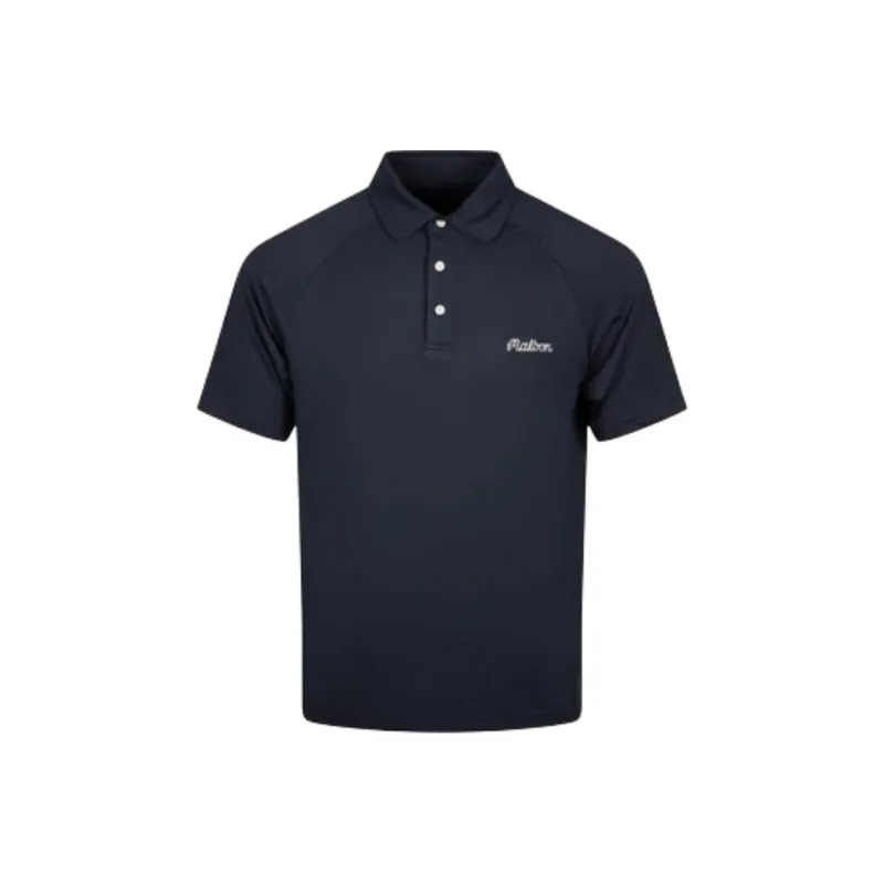 Malbon Golf Polo Shirt Men's Marine Blue-0