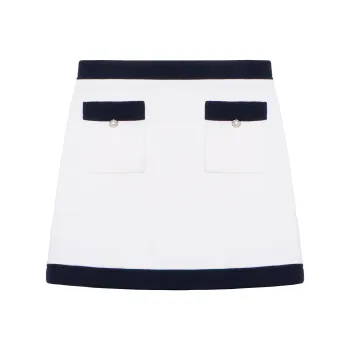 MIU MIU Casual Short Skirts Women's White