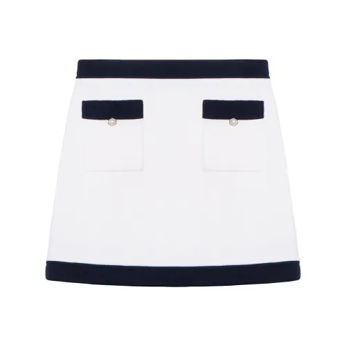 MIU MIU Casual Short Skirts Women's White