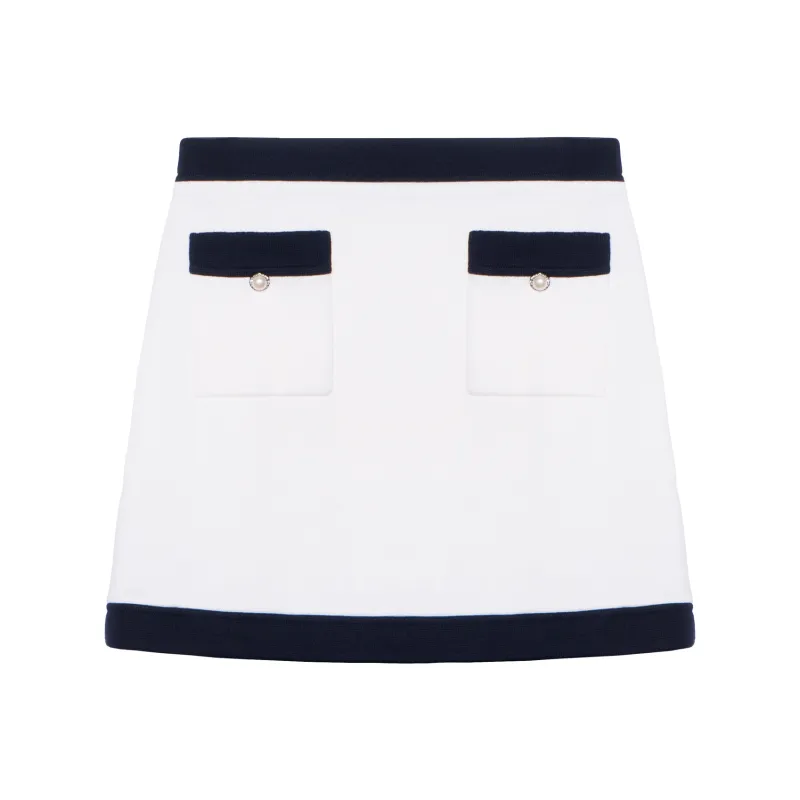 MIU MIU Casual Short Skirts Women's White-0