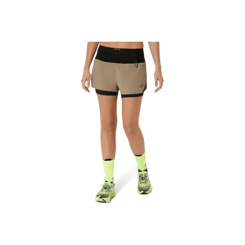 Asics FUJITRAIL2-N-1 ACTIBREEZE™ Casual Shorts Women's Pepper/High-Performance Black
