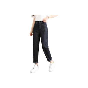 TERRE BLEUE Jeans Women's Dark Blue