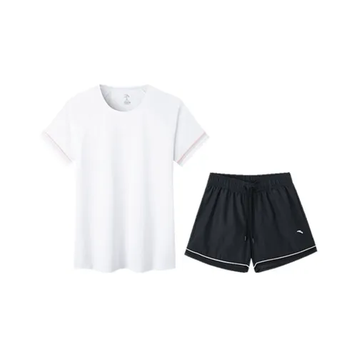 Anta Casual Suit Women's Snowflake White