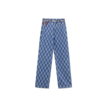 XII BASKET Jeans Women's Aqua Blue