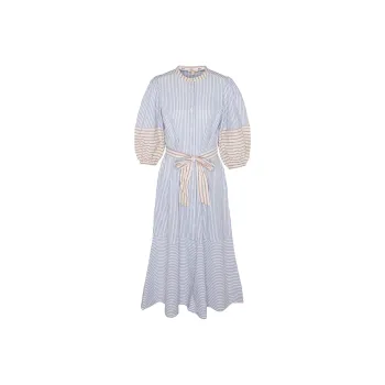 BARBOUR FW24 Long-Sleeved Dresses Women's Blue