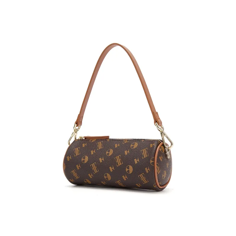 ELLE Synthetic Leather Cylinder Bag, Shoulder Bag Women's Multicolor-6