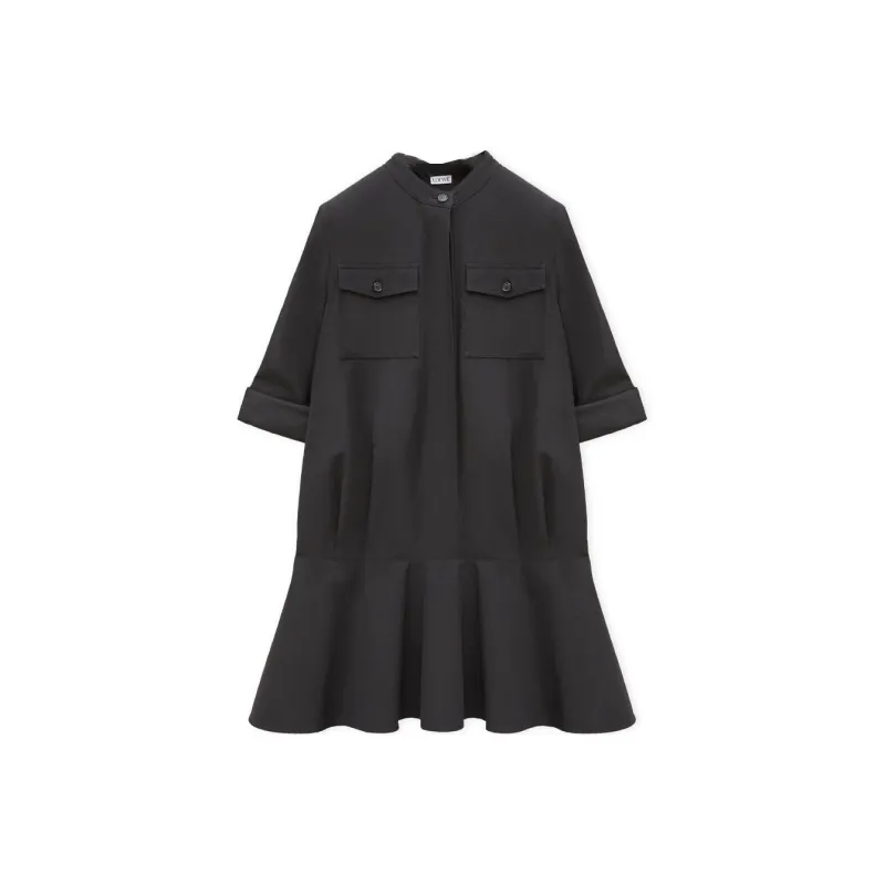 LOEWE Cotton Shirtdress-0