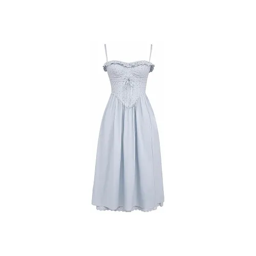 HOUSE OF CB SS23 Jaime Collection Slip Dresses Women's Pink Blue