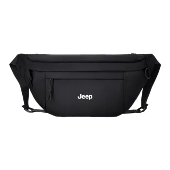 Jeep Polyester Fanny Pack Men's Black