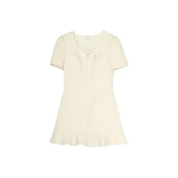 Summer Hooray Short Sleeved Dress Women's Ecru