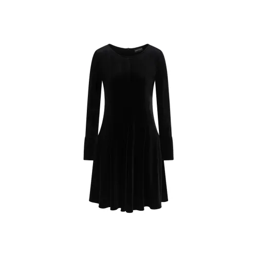 EMPORIO ARMANI Chenille Flared Dress