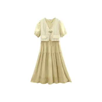 A paradise for awakening Short-Sleeved Dresses Women's