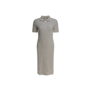 INES DE LA FRESSANGE Short Sleeved Dress Women's Beige