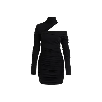 Mugler X H&M Long-Sleeved Dresses Women's Black