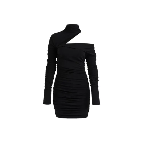 Mugler X H&M Long-Sleeved Dresses Women's Black