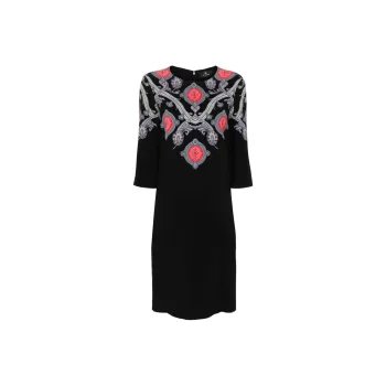 ETRO Paisley print Cady Midi Dress