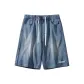 [Ice Silk Thin]Light Blue (Tf Courage Warrior Pants Front Lower Left Label)