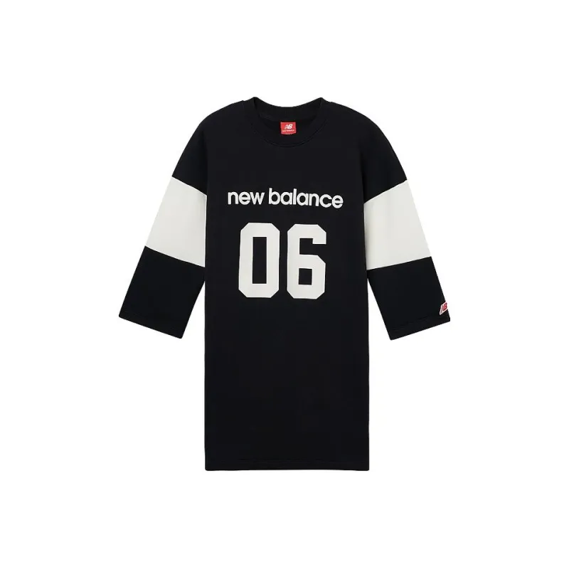 New Balance Long Sleeved Dresses Women's Black-0